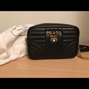Prada Diagramme Crossbody Bag